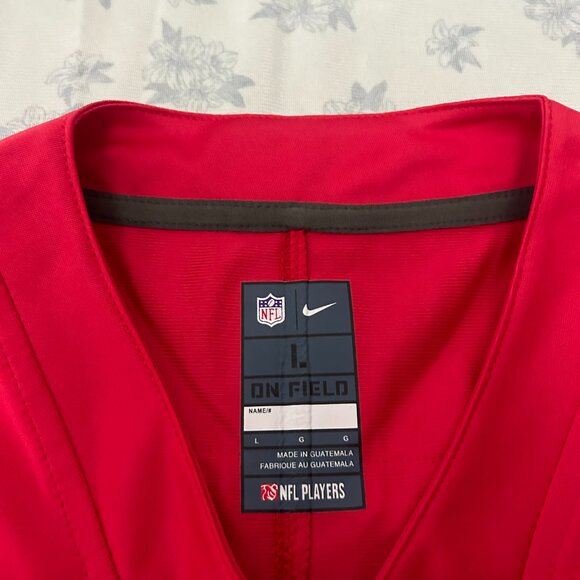 NFL San Francisco 49ers Deebo Samuel #19 Scarlet Player Jersey - Picture 4 of 8